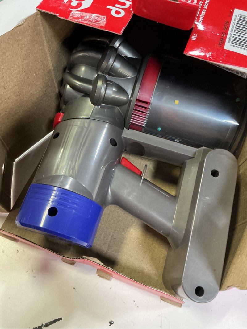 Condition photo showing As Is for dyson cord free toy vacuum: housekeeping playset with pretend accessories for creative thinking