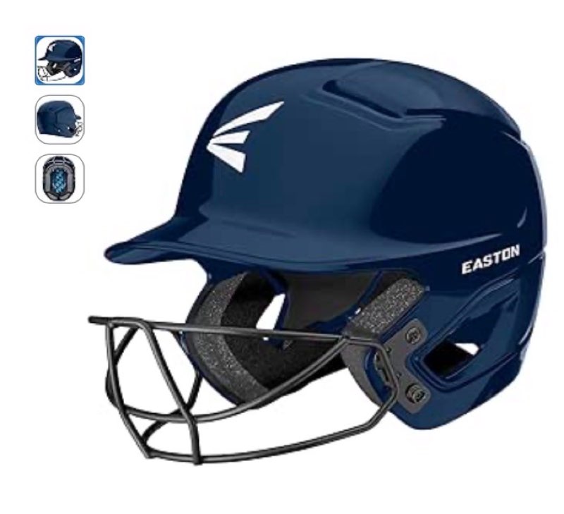 Easton | ALPHA Baseball Batting Helmet | Large/X-Large | Navy