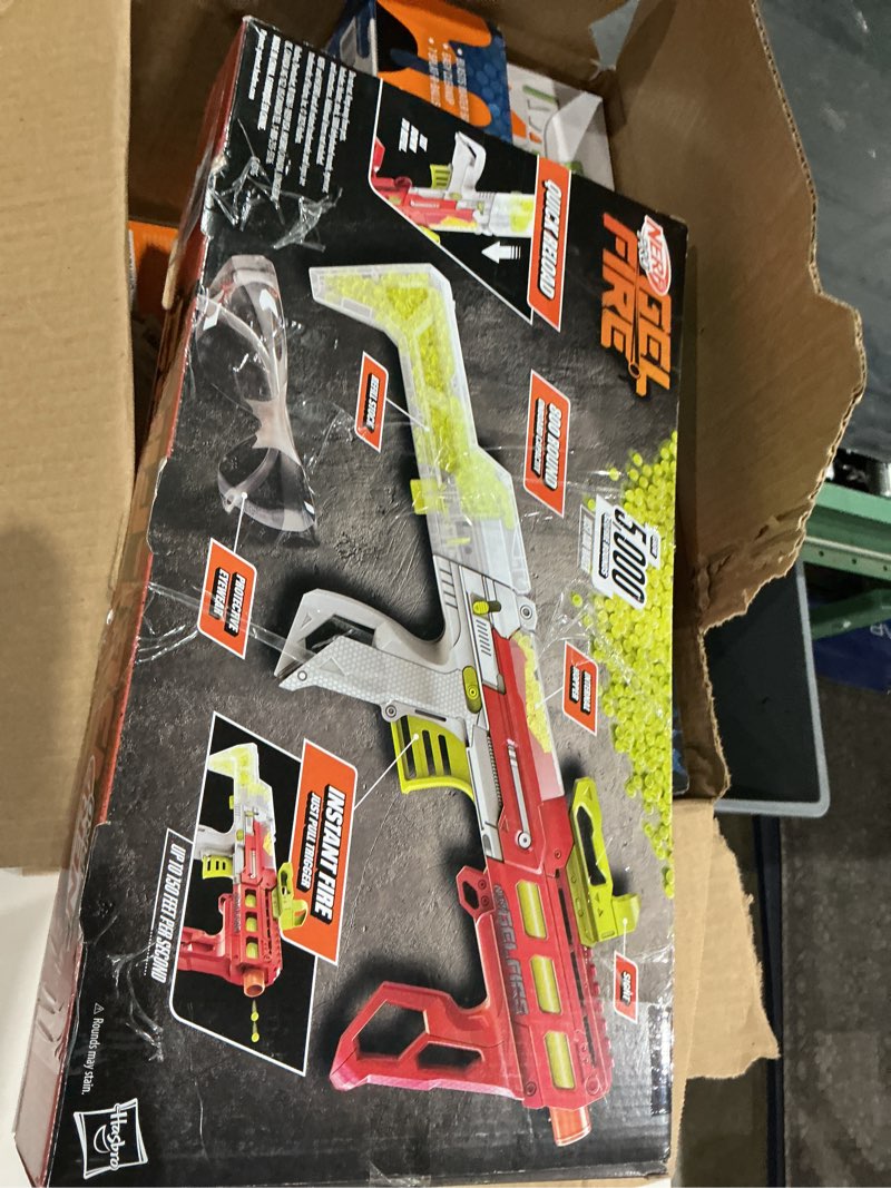 Condition photo showing As Is for nerf pro gel fire 800 round