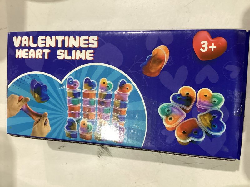 valentines slime