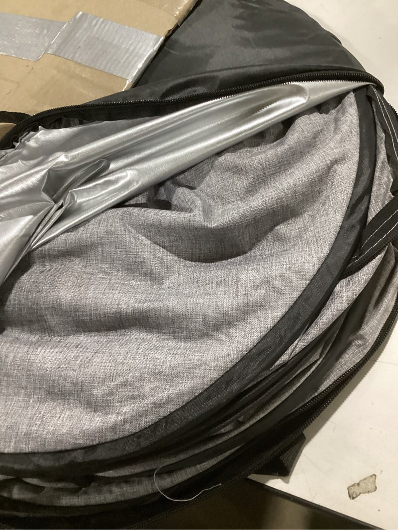 Condition photo showing Good Condition for Christmas Tree Bag 9 Ft Large Christmas Tree Storage Bag 9 Foot Tree, Christmas Tree Cover For Upright Storage with Reinforced Handles Grey 9FT