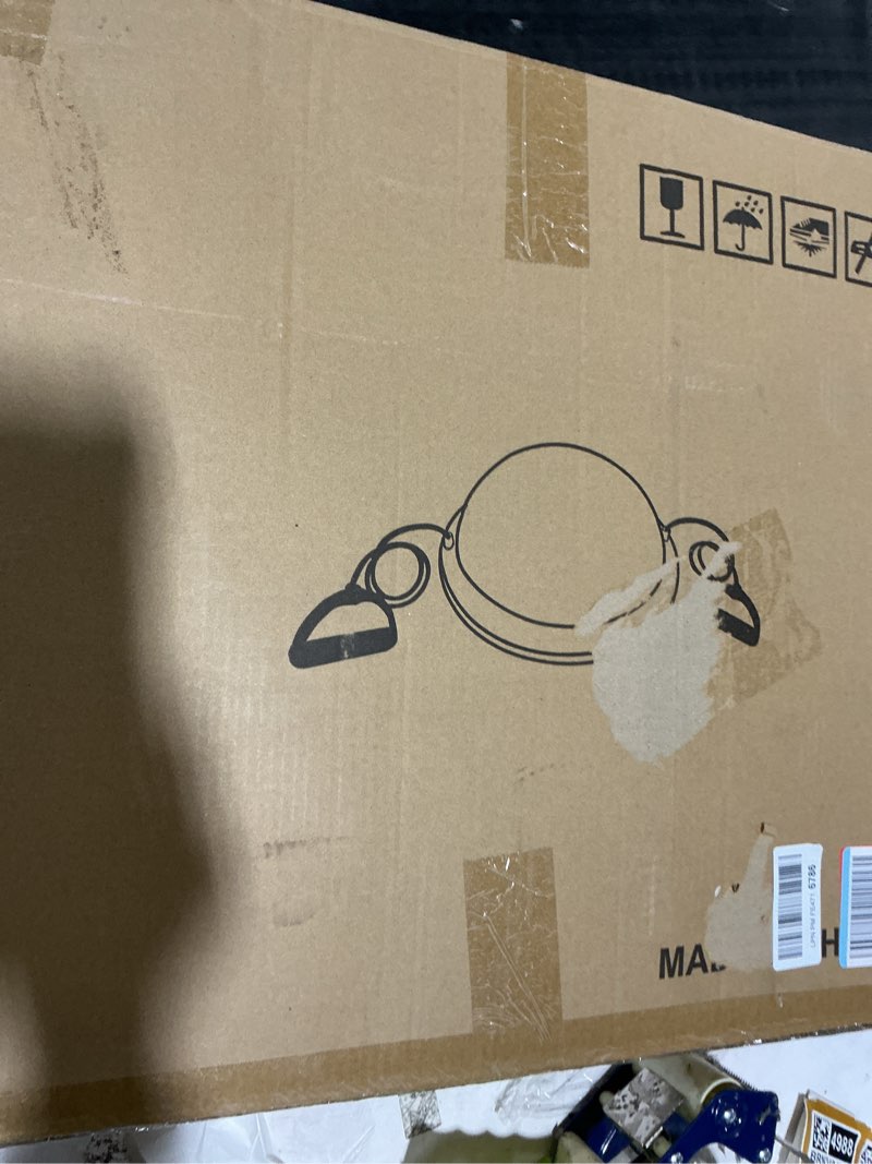 Condition photo showing Good Condition for ZELUS Balance Ball Trainer with Resistance Bands and Foot Pump, Inflatable Yoga Ball for Home Gym Workouts, 23 Inch Exercise Half Ball for Balance Training Core Strength Fitness More, 330lb Cap Blue