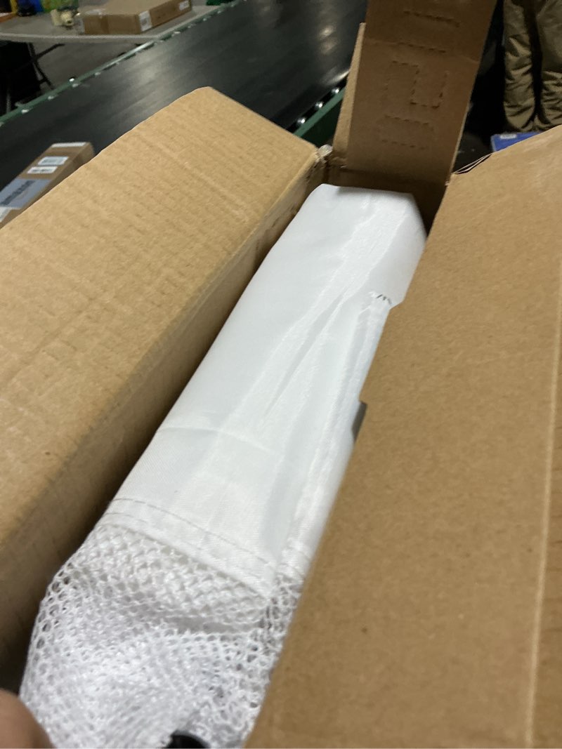 Condition photo showing As Is for regalo safety swing down bed rail guard for toddlers, bed safety rail with patented gap guard, fits twin, full & queen mattress, white, tested & safe for 30 years, american designed, family owned 43 inch