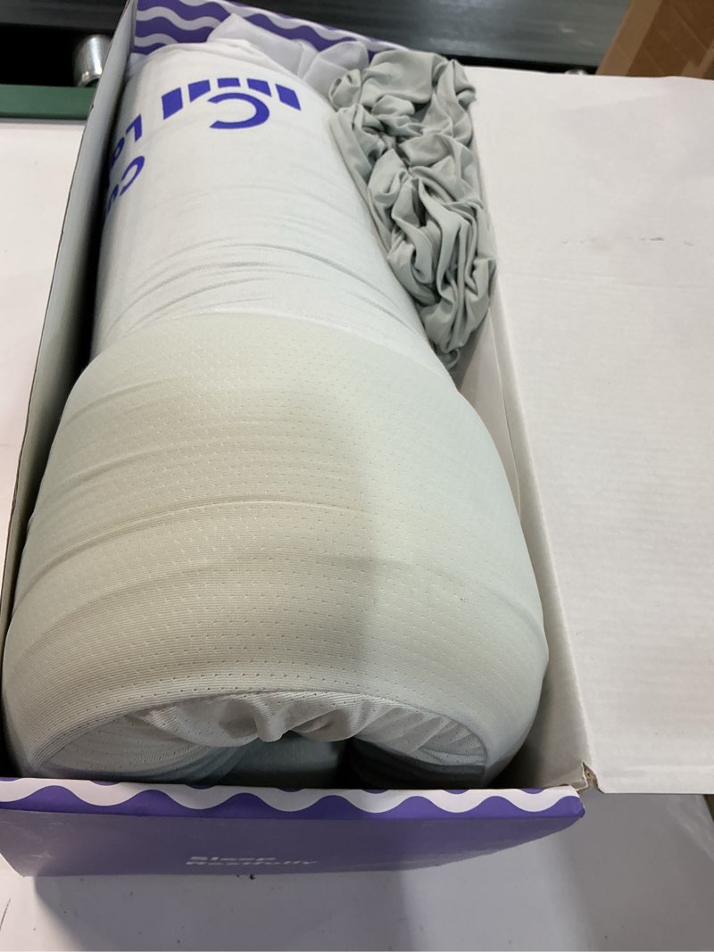 Condition photo showing Good Condition for c cushion lab deep sleep pillow, patented ergonomic contour design for side & back sleepers, orthopedic cervical shape gently cradles head & provides neck support & shoulder pain relief - calm grey
