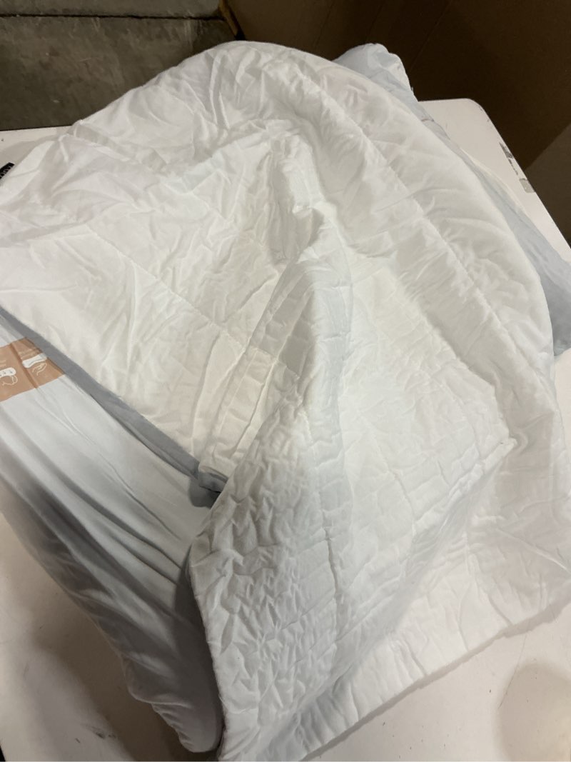 Condition photo showing Good Condition for egohome cooling gel memory foam pillow - reversible cooling cover, neck support for side, back and stomach sleepers, removable & machine washable, all-season comfort, standard size, blue blue(1 pack)