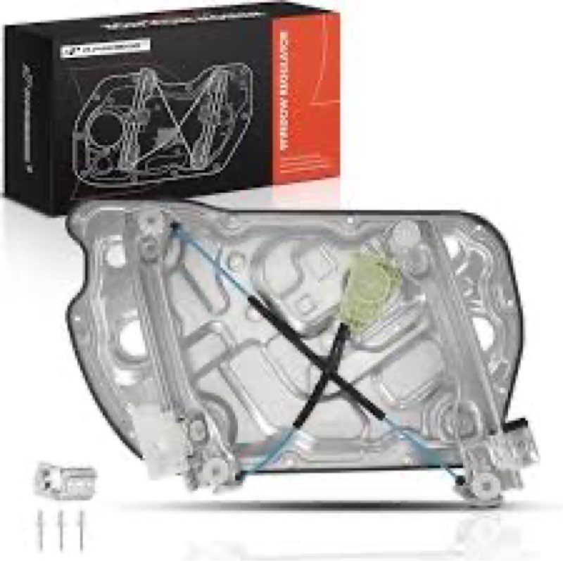 A-Premium Front Right Passenger Side Electric Power Window Regulator Without Motor Compatible with H