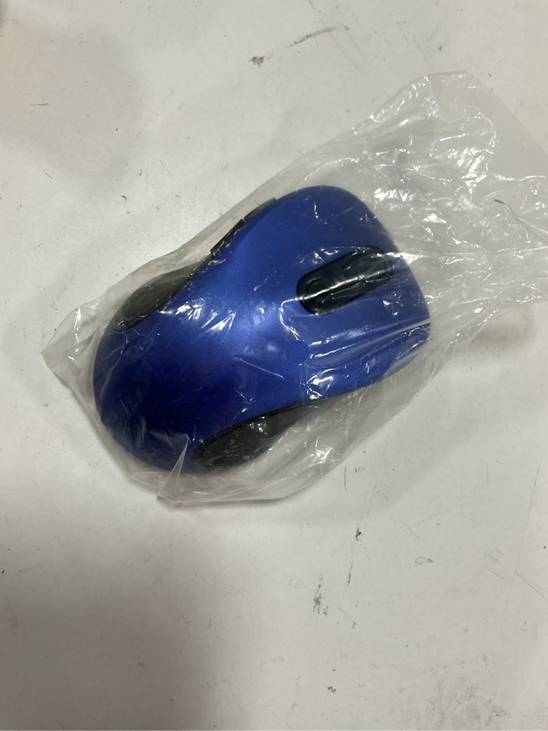 Condition photo showing Good Condition for WisFox 2.4G Wireless Mouse for Laptop, Ergonomic Computer Mouse with USB Receiver and Type-C Adapter, 3 Adjustable Levels, 6 Button Cordless Wireless Mice for Windows Mac PC Notebook (Blue)