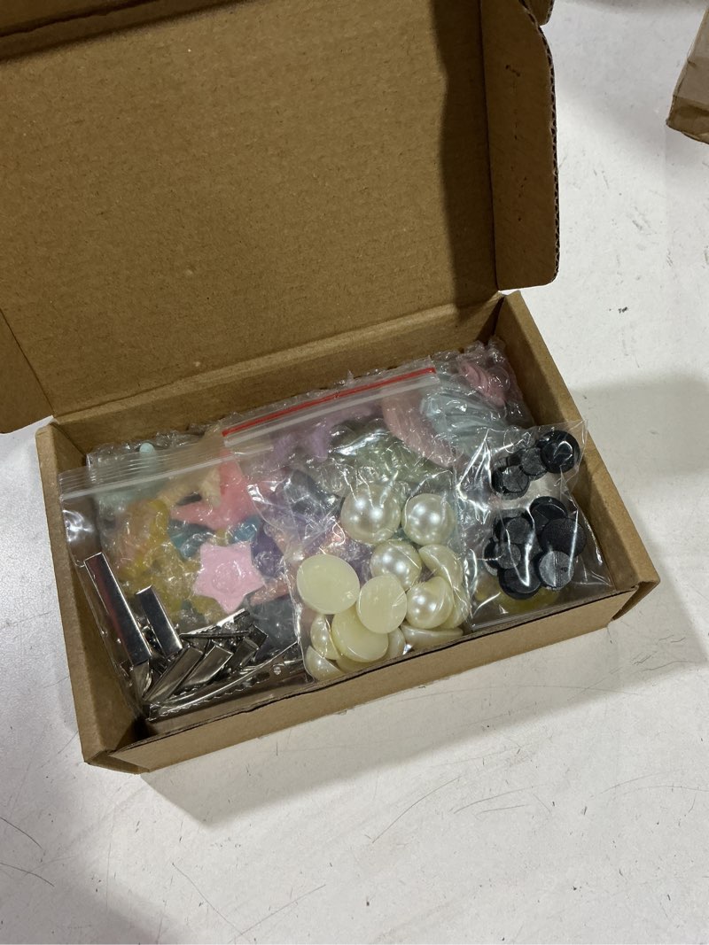 Condition photo showing New/Like New for Large Slime Charms Cute Set Bulk,Flatback Shell Starfish Decor Mini Resin Animals Junk Case Charms for Crafts DIY Hair Clip Shoe Decorations Supplies Accessories