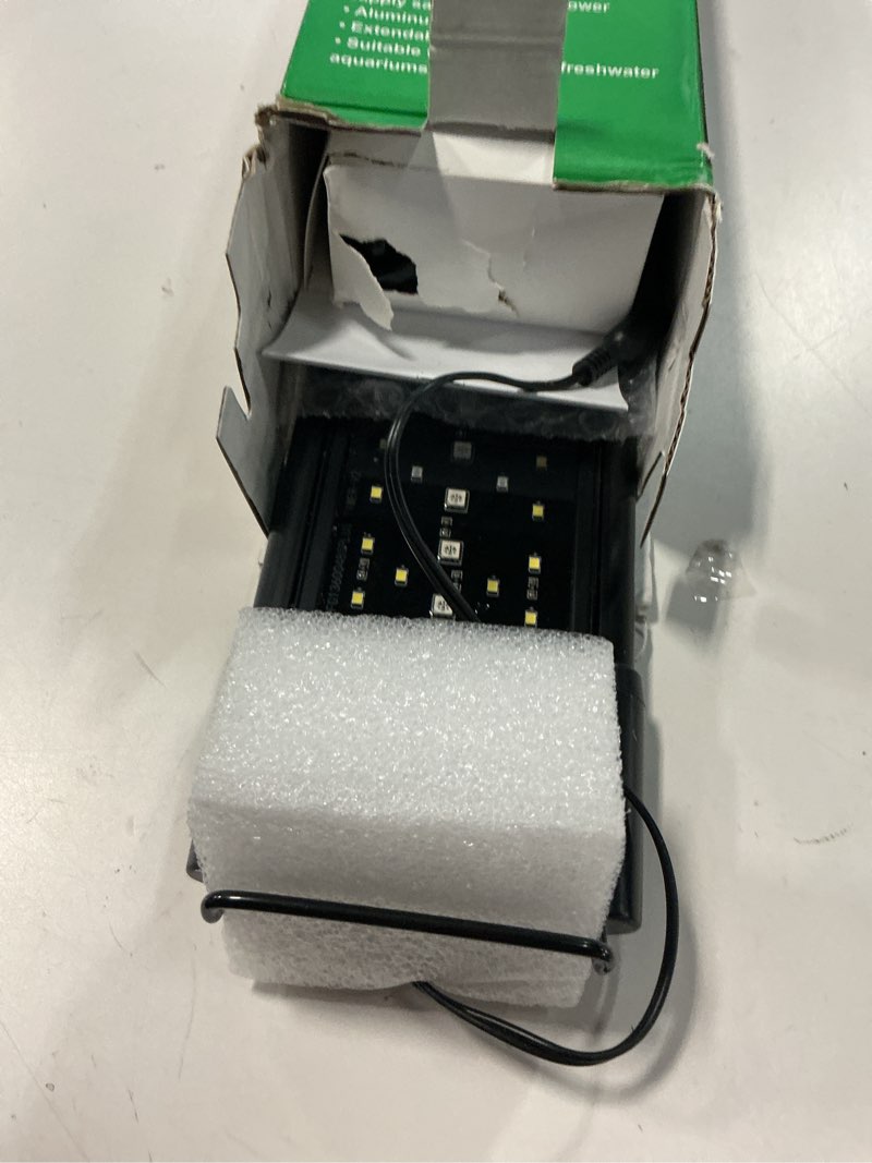 Condition photo showing Good Condition for hygger aquarium programmable led light, for 48~55in long full spectrum plant fish tank light with lcd setting display, 7 colors, sunrise sunset moon and diy mode, for novices advanced players 72w - 48in~55in