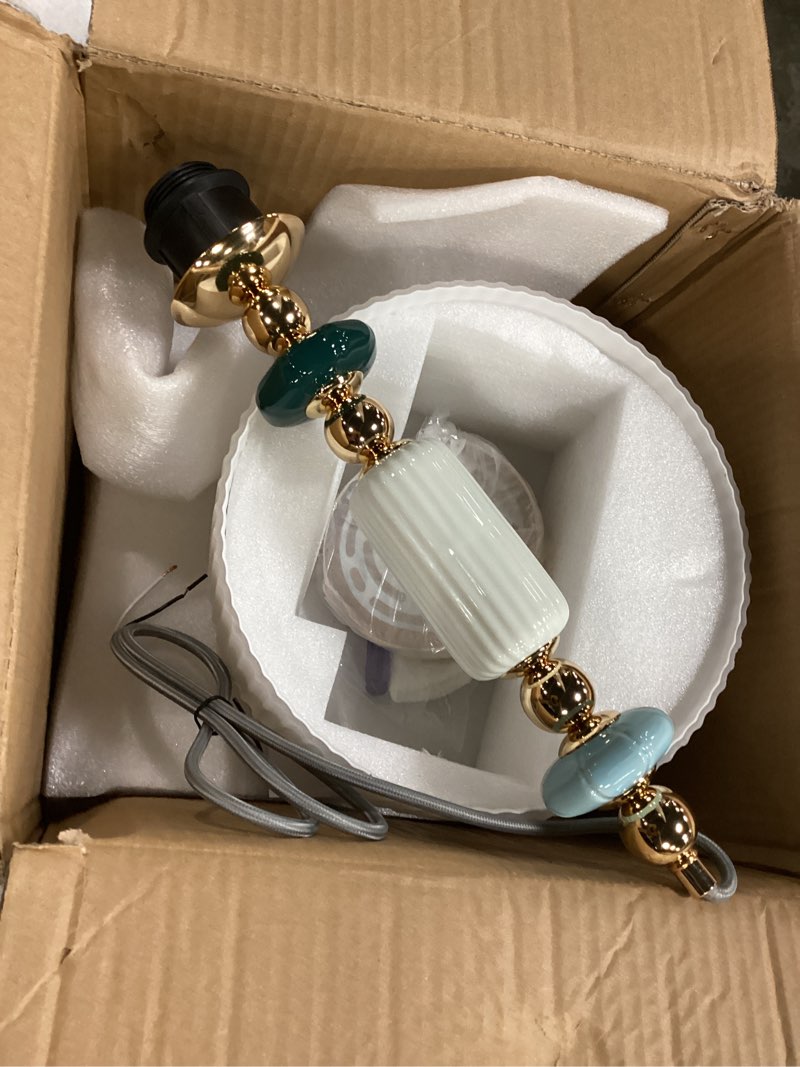 Condition photo showing Good Condition for pendant light modern pendant lighting fixture hanging lamp milk white glass hanging light fixtures for kitchen island dining room bedroom storeroom 9.84inch milk white