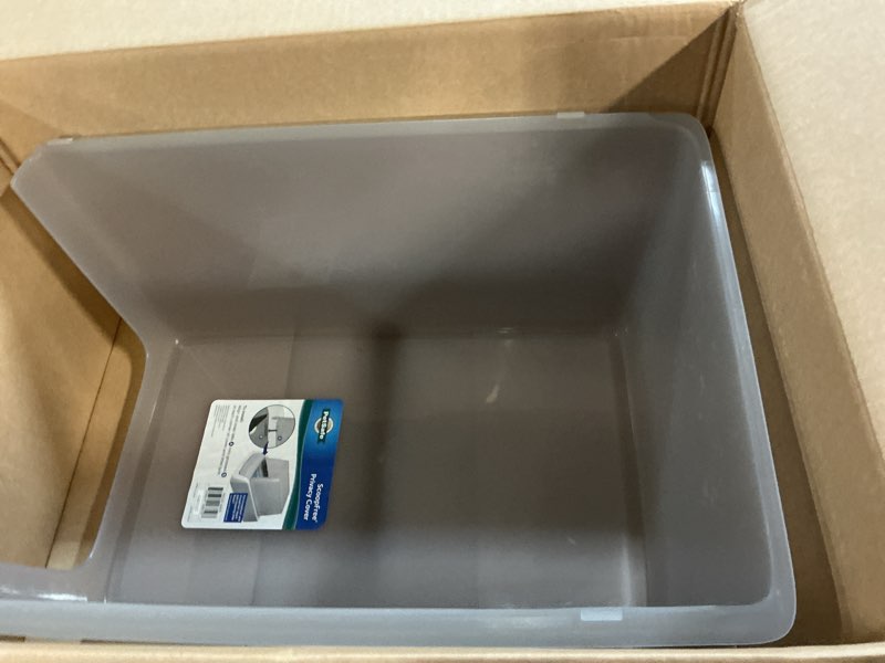 Condition photo showing Good Condition for petsafe scoopfree self-cleaning litter box privacy hood works with scoopfree pro legacy & smart self-cleaning cat litter box, perfect for shy or skittish cats