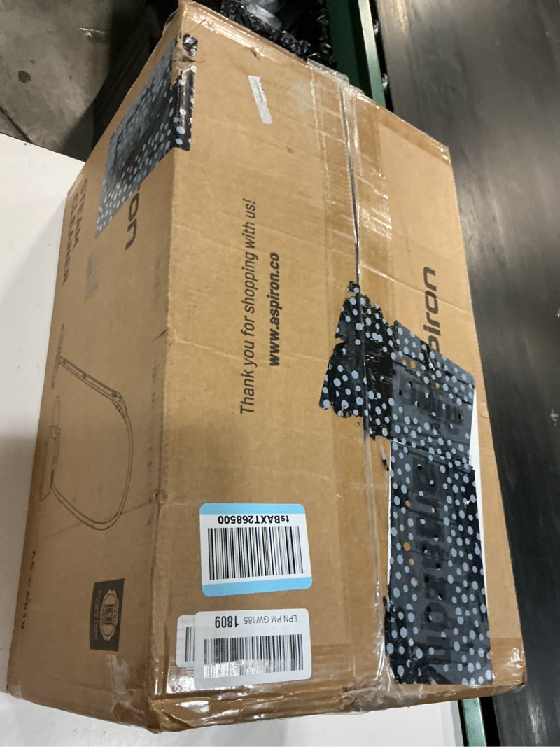 Condition photo showing Good Condition for aspiron steam cleaner, 293°f 58 psi powerful multipurpose handheld steam mop for home use, 21 attachments, 50oz capacity, heavy duty steamer for carpets, floors, cars, tiles, crack cleaning, blue