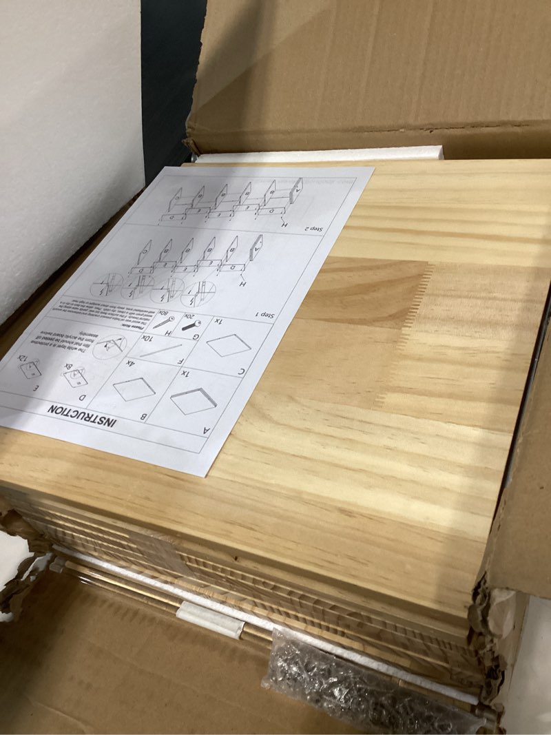 Condition photo showing Good Condition for 360° Rotating Bookshelf, 5-Tier Spinning Book Shelf Tower with Solid Wood & Clear Acrylic, Round Revolving Bookcase for Living Room, Bedroom and Office 5 Tier Round (Acrylic Panels)