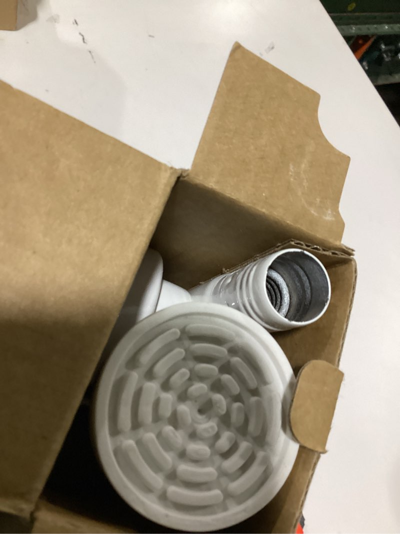 Condition photo showing New/Like New for Ausemku Shower Curtain Rod Tension - 26-76 Inch Never Rust Non-Slip Spring Tension Curtain Rod No Drilling Stainless Steel Curtain Rod Use Bathroom Kitchen?Silver? Silver 26-76 IN
