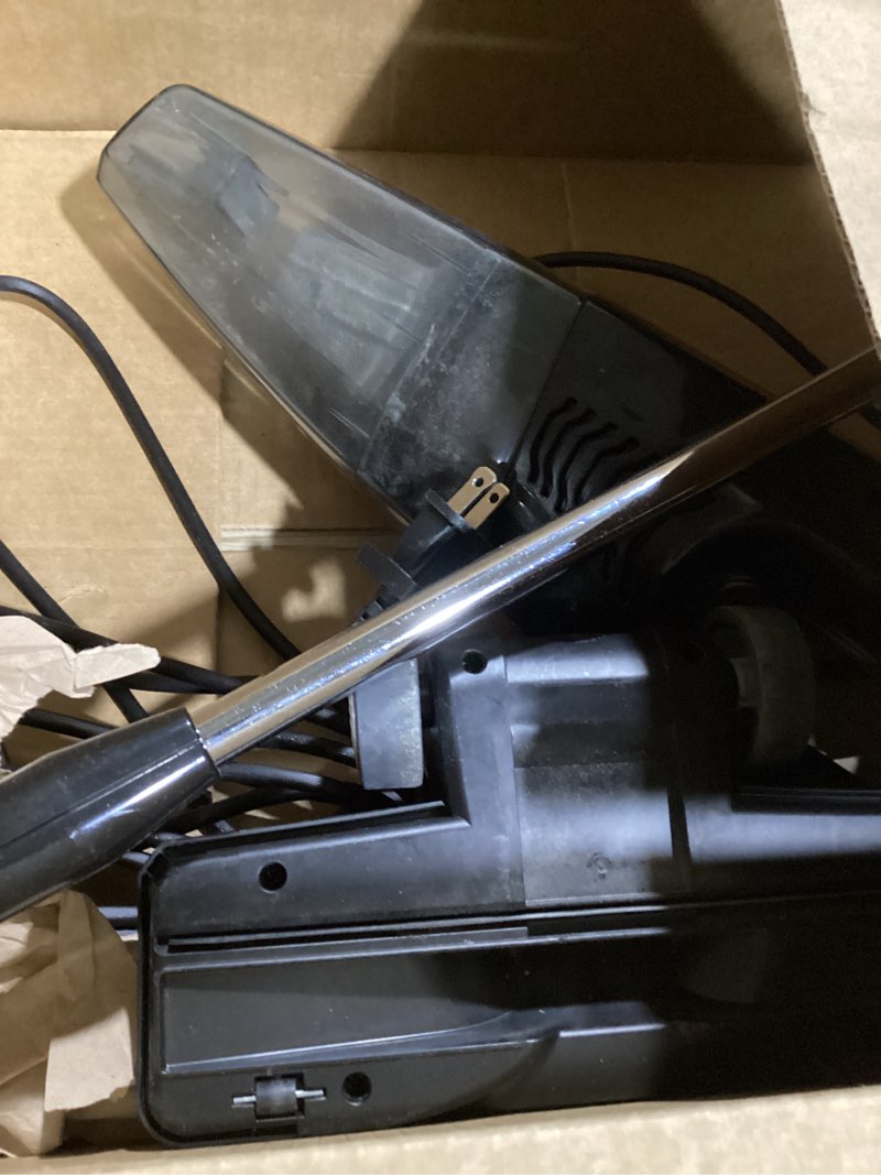 Condition photo showing As Is for Eureka Blaze Stick Vacuum Cleaner, Powerful Suction 3-in-1 Small Handheld Vac with Filter for Hard Floor Lightweight Upright Home Pet Hair, Dark Black