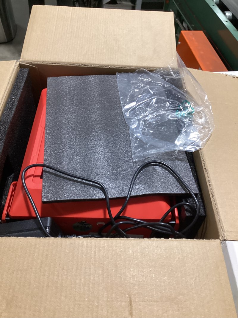 Condition photo showing Good Condition for algolaser 5w smart laser engraver machine, class 1 portable laser cutter with built-in 2.0 algoos system, no computer required, laser engraving for wood, acrylic, leather. pixi red 5w