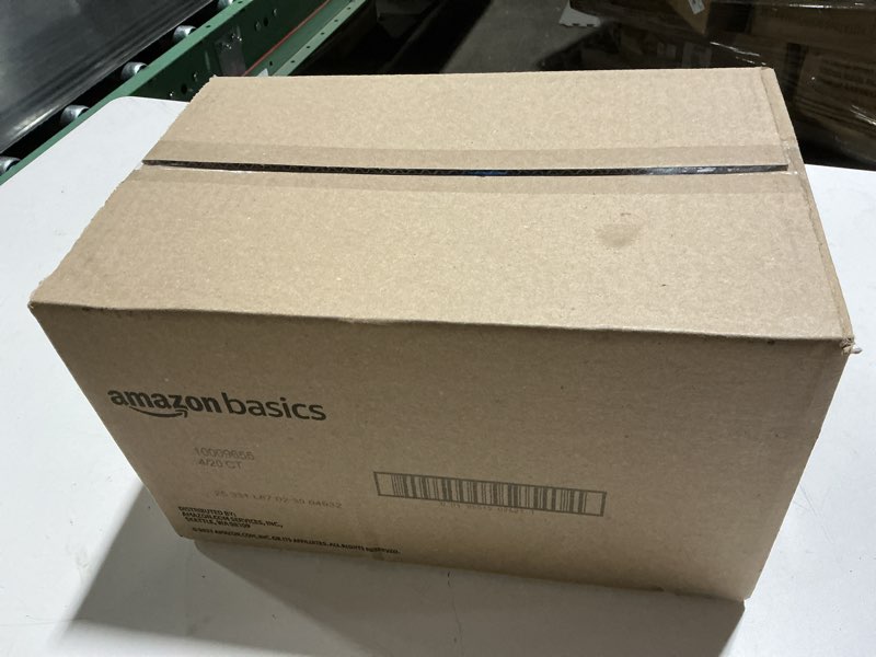 Condition photo showing New/Like New for Amazon Basics Thick Maxi Pads with Wings for Periods - Extra Heavy Overnight Absorbency, Unscented, Size 5, 80 Count (4 Packs of 20) (Previously Solimo) Size 5 80