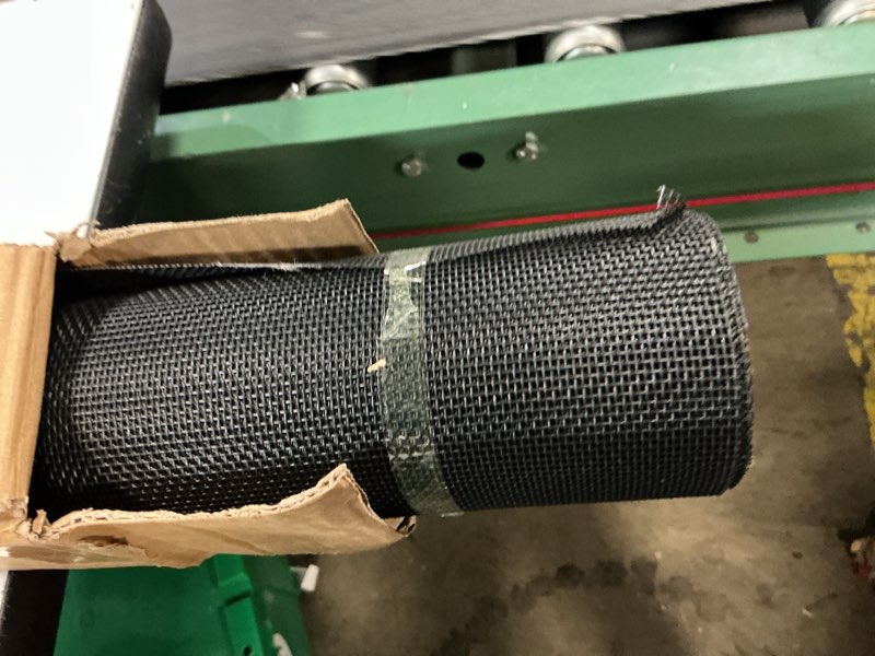 Condition photo showing Good Condition for pet proof window screen roll 36" x 200" thicken charcoal screen mesh durable and scratch-resistant for families with cat or dog (36" x 200")