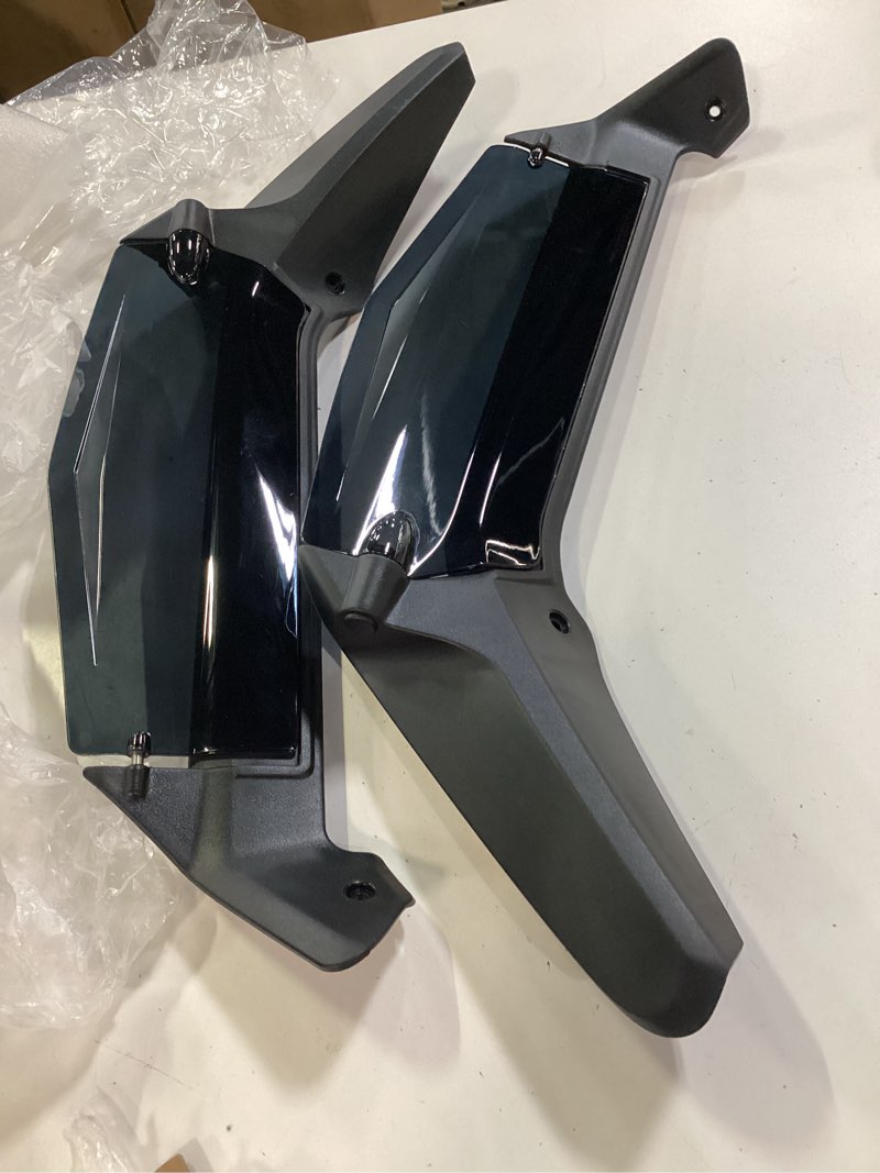 Condition photo showing Good Condition for adjustable air deflectors side fairing wing shield fit for honda gold wing gl1800 2018-2024