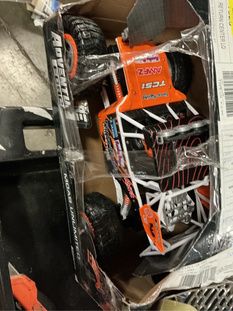 Condition photo showing As Is for adventure force 1:14 moab unlimited 4x4 radio control car