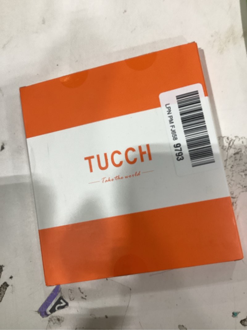 Condition photo showing New/Like New for TUCCH Wallet Case for iPhone 12 Pro/iPhone 12 5G, [TPU Shockproof Inner Shell], PU Leather RFID Blocking Card Holder Magnetic Stand Cover Compatible with iPhone 12/12 Pro 6.1-inch, Dark Blue