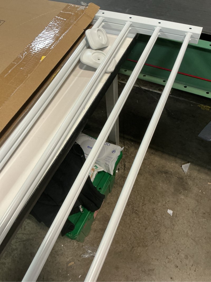 Condition photo showing Good Condition for waowao window safety guards for children kids child toddler pets proof extra wide white tension security window guard gate for home fit 36.22"-61.41" sliding windows (2 piece) white 2 piece(36.22"-61.41")
