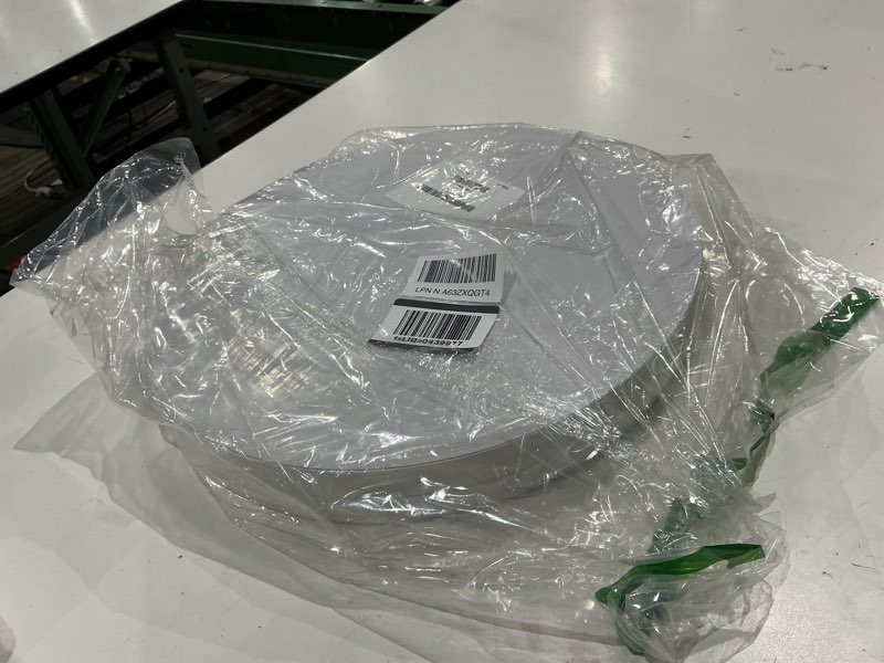 Condition photo showing Good Condition for white cake drums round 16 inch cake boards with 1/2-inch thick smooth edges for multi tiered birthday wedding party cakes drum board 16 inch (4 pcs)