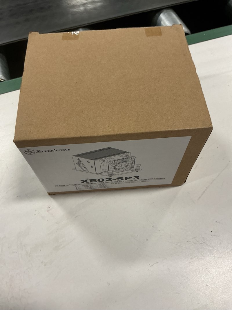 Condition photo showing New/Like New for Silverstone Technology XE02-SP3S 2U Small Form Factor Server/Workstation CPU Cooler for SP6 / SP3 / TR4 sockets, SST-XE02-SP3S 2U SP6/SP3/TR4