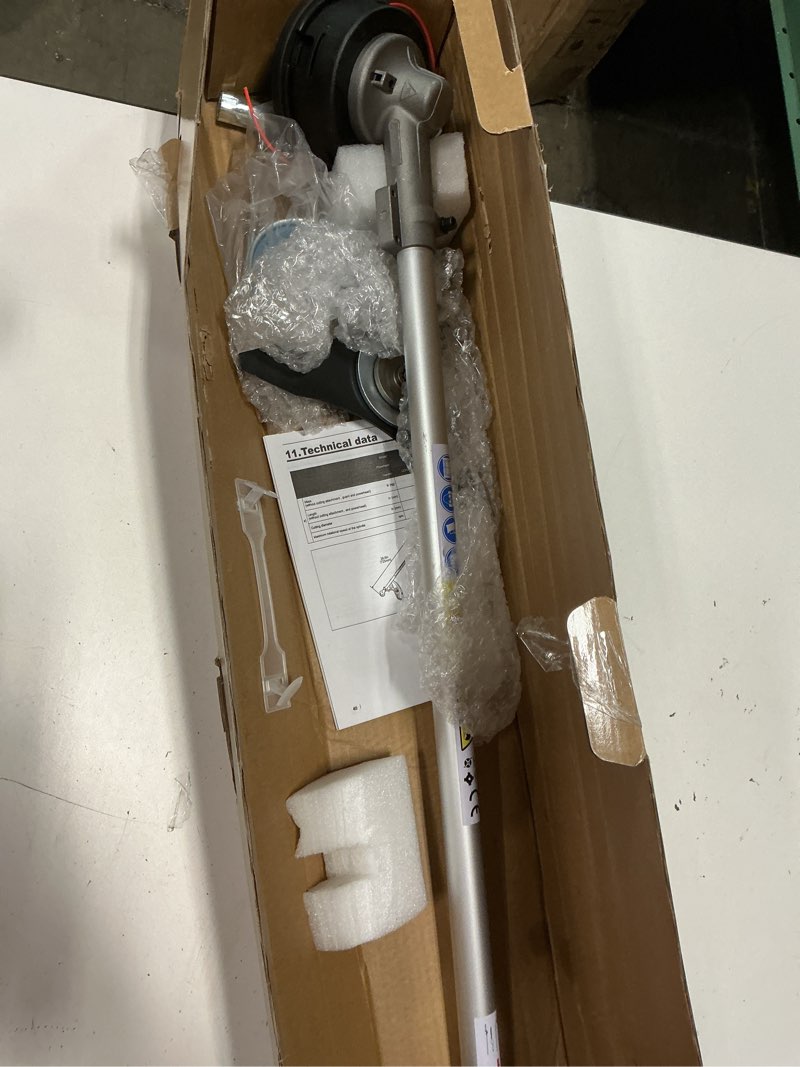 Condition photo showing As Is for combo brushcutter attachment/sring trimmer attachment compatible with km 55 rc-e km 56 rc-e km85 r km 94 rc-e km 111r brush cutters 41802000687
