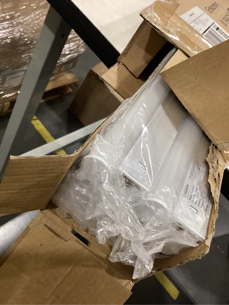 Condition photo showing Good Condition for ensenior 4ft led shop lights, t5 6500k super bright garage lighting, 8 pack | integrated utility light fixture, linkable plug & play for gym, ceiling, under cabinet, basement & warehouse, 2000lm 20w, fcc