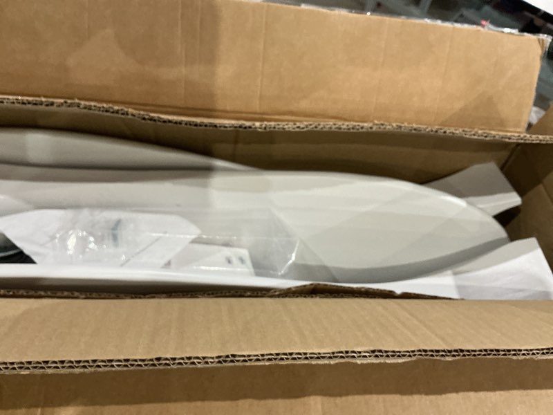 Condition photo showing Good Condition for lineshading 10 pack 16 1/2" replacement fan blades for 42" ceiling fan waterproof weatherproof blades replacement for broken substitution replacing indoor summer (white) white 42 inch