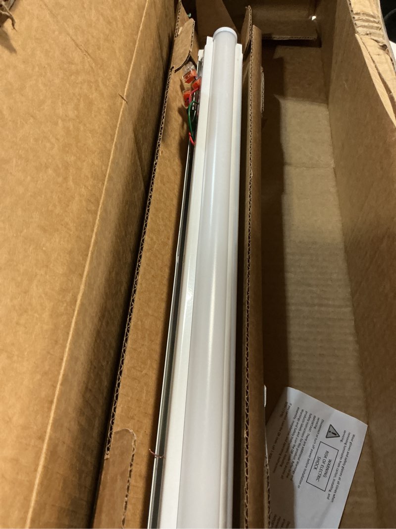 Condition photo showing item condition for Lithonia Lighting 2ft Light Fixture, LED Strip Light, 120V, 4000K Cool White Light, 2-Foot, 1-Light, White (MNSL L23 1LL 120V 40K 80CRI M6)