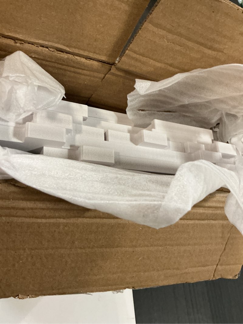 Condition photo showing Good Condition for 3-tier bathroom ladder shelf freestanding, white floor shelves open shelving unit, small bookshelf nightstand for home study laundry room (11.8" d x 15.7" w x 27.6" h) 11.8"d x 15.7"w x 27.6"h