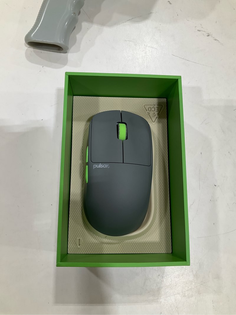 Condition photo showing Good Condition for pulsar gaming gears x2 crazylight wireless gaming mouse, ultra lightweight 1.23 oz (35g), optical switch, 32000 dpi, 750 ips, xs-1 sensor, 8k compatible (volt shadow)
