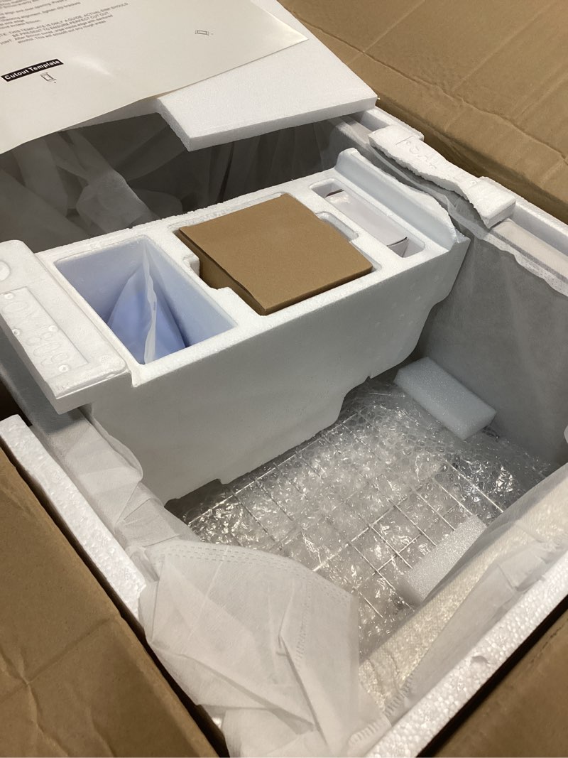 Condition photo showing Good Condition for kitchen sink 27x18 inch undermount kitchen sinks stainless steel sink 16 gauge single bowl sinks with accessories undermount sink 27" x 18" x 9"