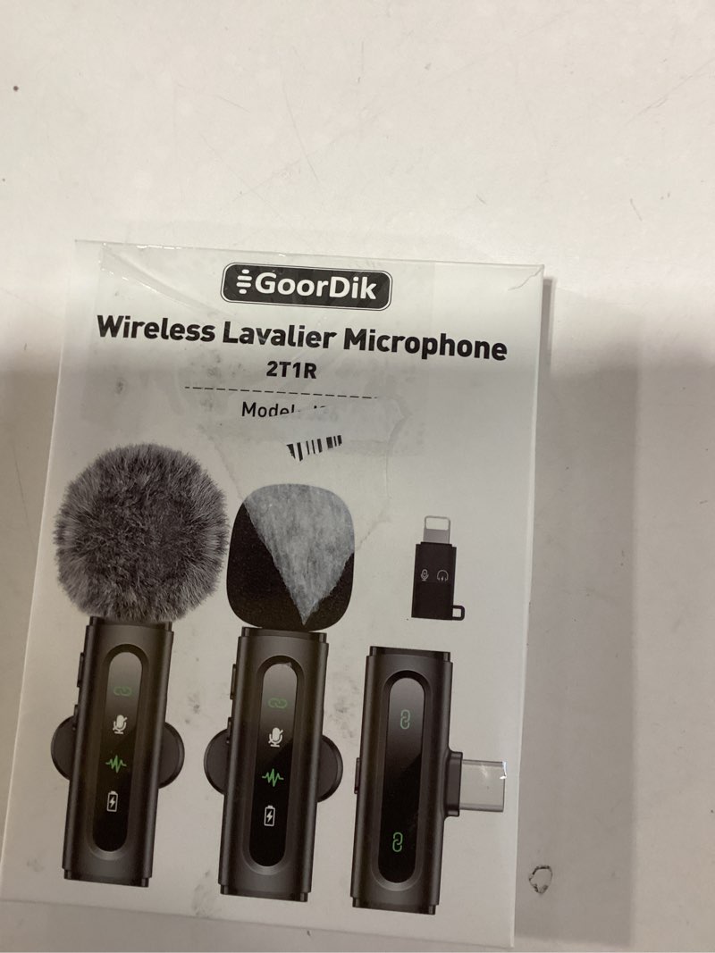Condition photo showing New/Like New for MAYBESTA Wireless Mini Microphone for iPhone, Android Phone - Lavalier Lapel Mic for Audio Video Recording - Clip on Content Creator Microphones for YouTube Tiktok Podcast Vlogging All iPhones & Androids (USB-C + Lightning)