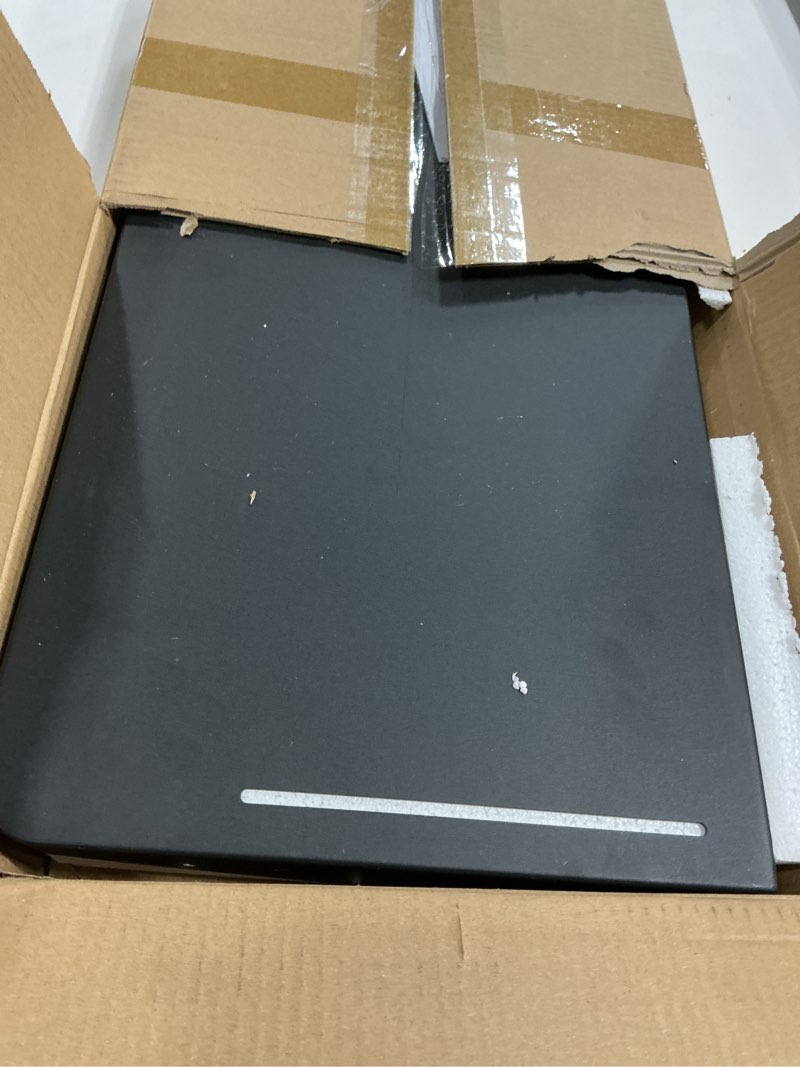 Condition photo showing As Is for Folding Shelf for Traeger Pellet Grills, BAC362 Pellet Front Shelf with Hooks and Paper Towel Holder for Traeger Pro 22, Pro 575, Eastwood 22, Ironwood 650 and Century 22 Series Pellet Grill