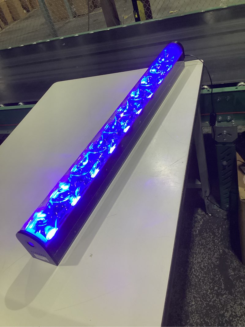 Condition photo showing Good Condition for tacahe dynamic wave wall light - flowing water visual - rgb + 6000k solid color - light effects & music sync - app & remote control - indoor enhance ambient lamp - 30w - 39 inch - 1 pack