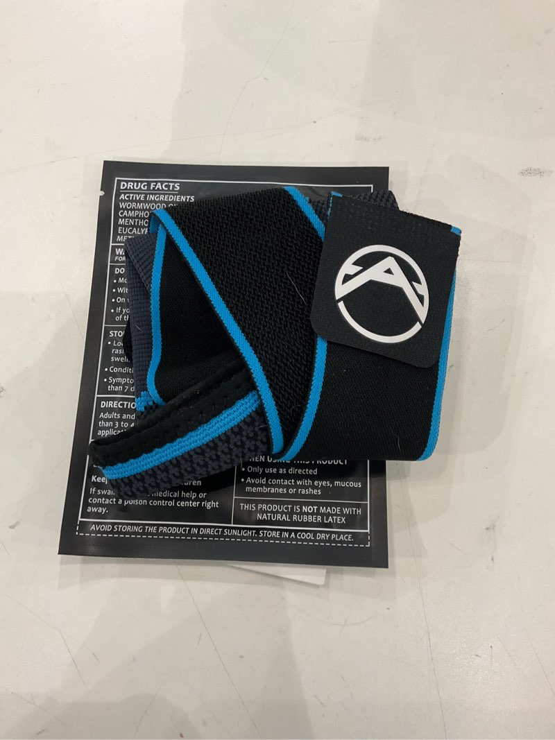 Condition photo showing New/Like New for Koprez Plantar Fasciitis Sleeve - Plantar Fasciitis Relief, Plantar Fasciitis Socks, Ankle Compression Sleeve, Ankle Support for Women, Plantar Fasciitis Brace, Ankle Sleeve, Ankle Support Men Large Blue 1