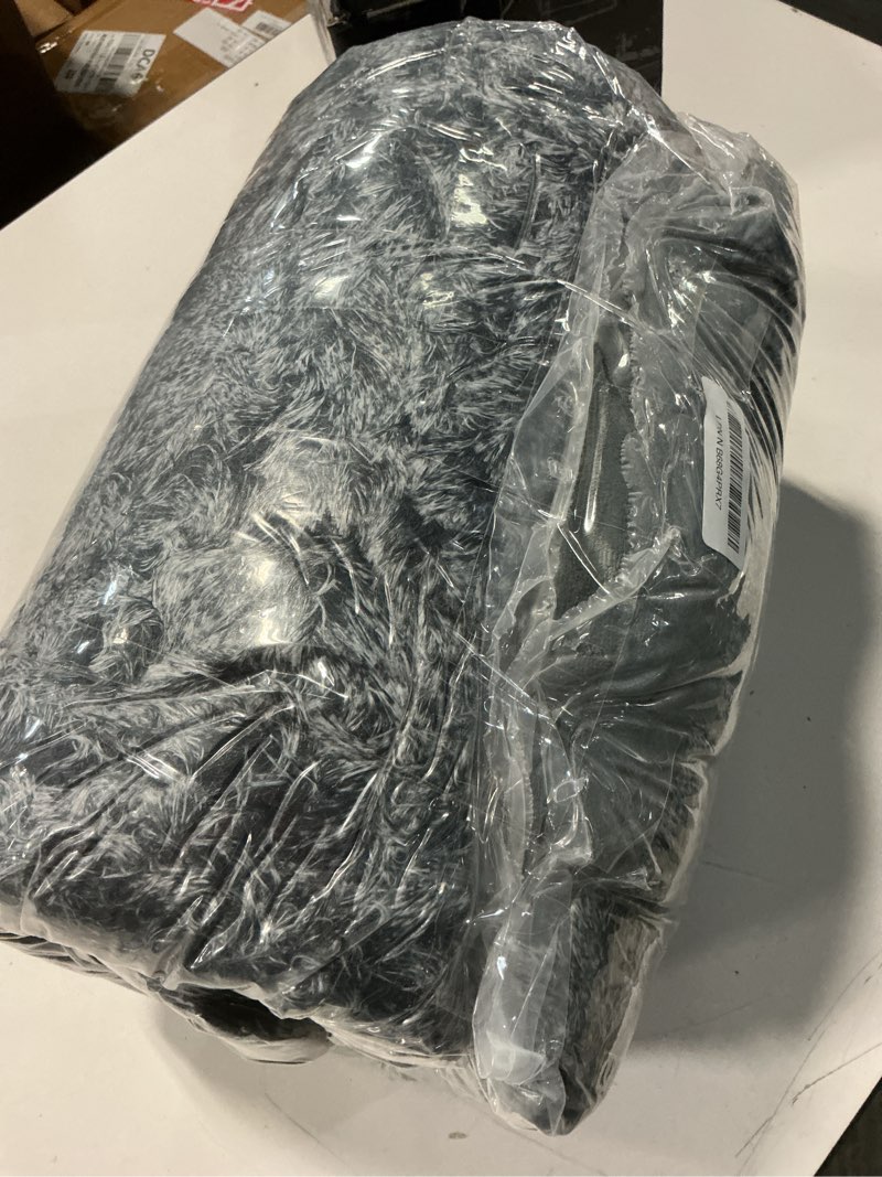 Condition photo showing Good Condition for zonli fluffy body pillow, full body pillows for adults, long pillow for sleeping with removable cover and adjustable filling for side sleeper & pregnancy?large and firm pillow, machine washable(grey)