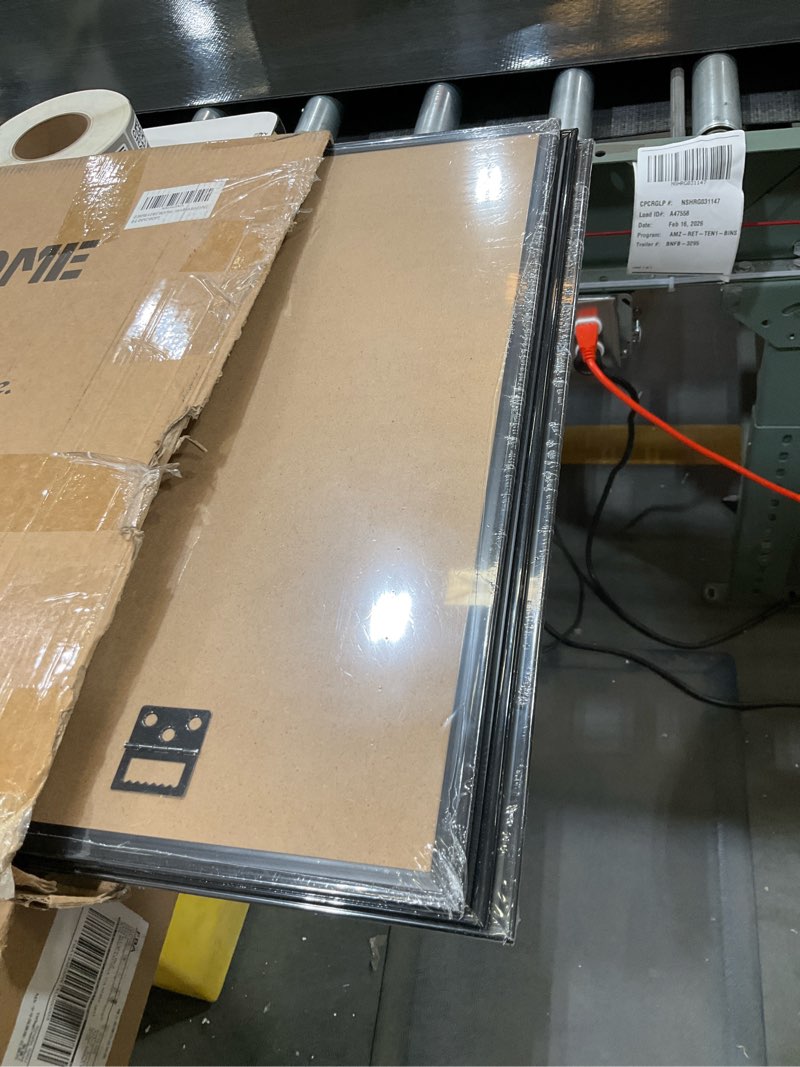 Condition photo showing Good Condition for ELSKER&HOME 18x24 Poster Frame 3 Pack, Black Picture Frame for Horizontal or Vertical Wall Mounting, Sturdy and Scratch-proof Black 18 x 24