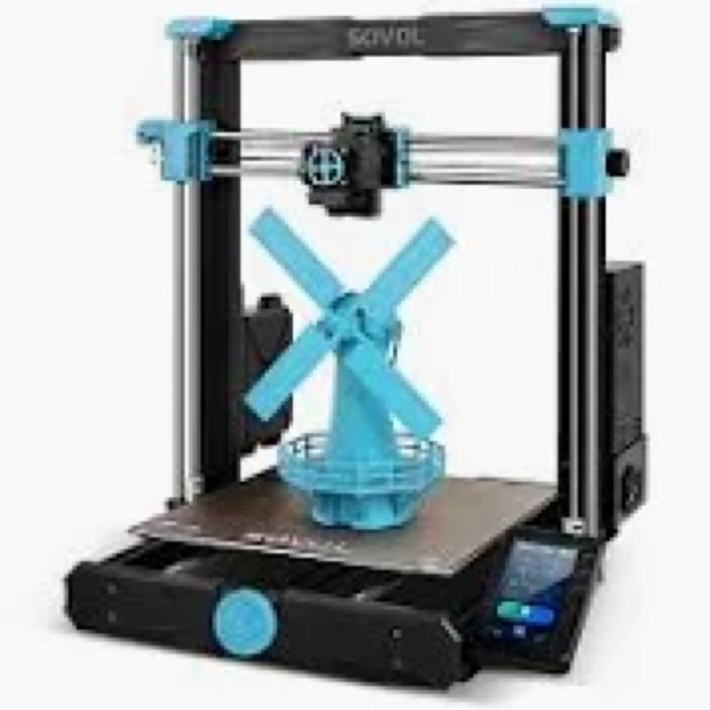 Sovol SV06 Plus ACE 3D Printer Open Source, 500mm/s Max High Speed 3D Printers, Fully Auto Leveling,