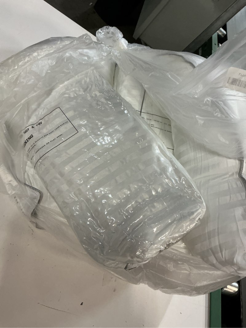 Condition photo showing New/Like New for Basic Beyond Hotel Collection Bed Pillows for Sleeping - King Size Pillows Set of 4, 20x36, White White King (Pack of 4)