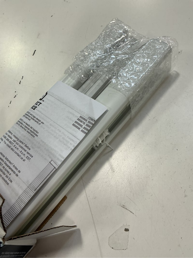 Condition photo showing Good Condition for Project source 29x64 inches 1-in cordless vinyl mini blind