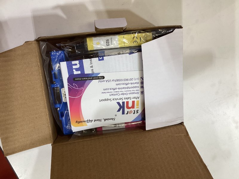 Condition photo showing Good Condition for 923 Ink Cartridges Combo Pack Replacement for HP 923 Ink Cartridges for HP Printers Work for HP OfficeJet Pro 8130e OfficeJet Pro 8135e 8125e 8138e 8122e 8139e 8120e Printer Ink Without Chip,4 Packs