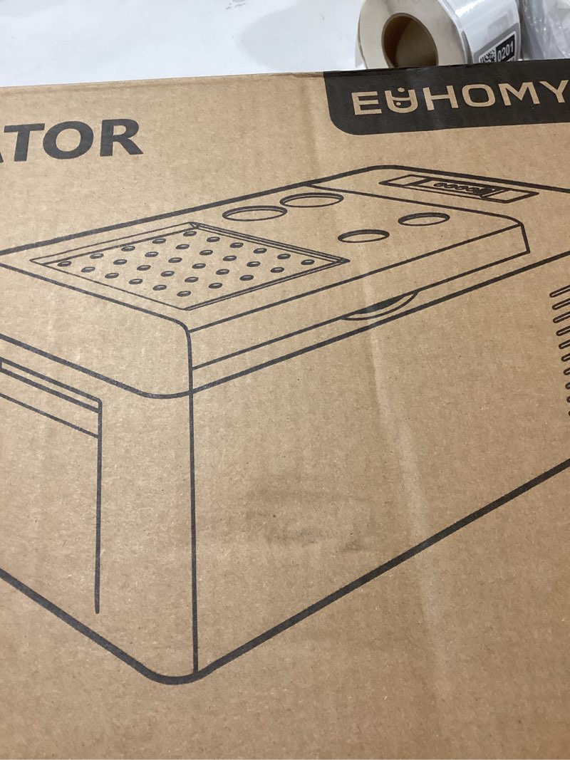 Condition photo showing New/Like New for EUHOMY 12 Volt Refrigerator, 19QT(18L) Compressor Electric Cooler APP Control, Car Fridge -4?~68?, Portable Refrigerator 12/24V DC 100-240V AC, Portable Freezer for Camping, Travel, Boat