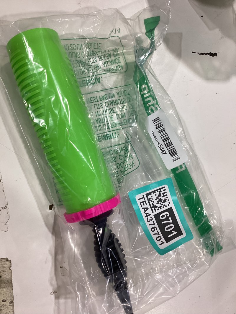 Condition photo showing New/Like New for balloon pump handheld two-way dual action - hand blower air pumper for balloons - ballon inflator pumping - manual baloon inflators machine (green 1 piece)