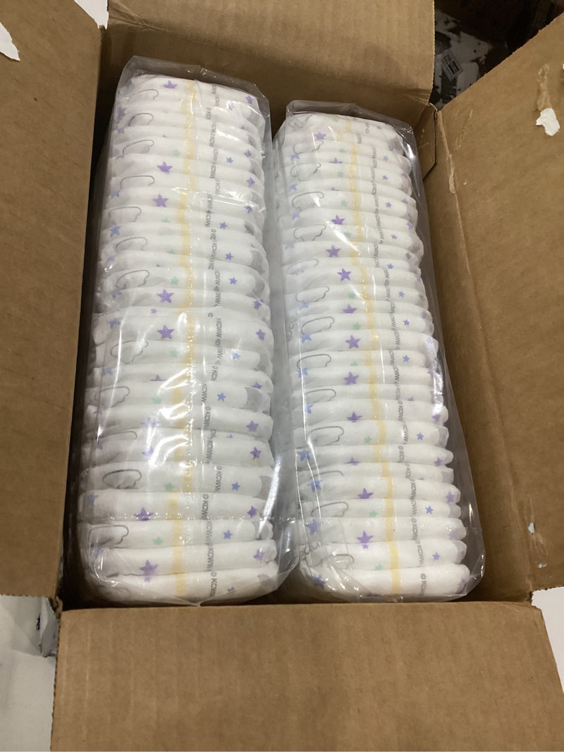 Condition photo showing New/Like New for huggies overnites size 4 overnight diapers (22-37 lbs), 58 ct, packaging may vary size 4 58