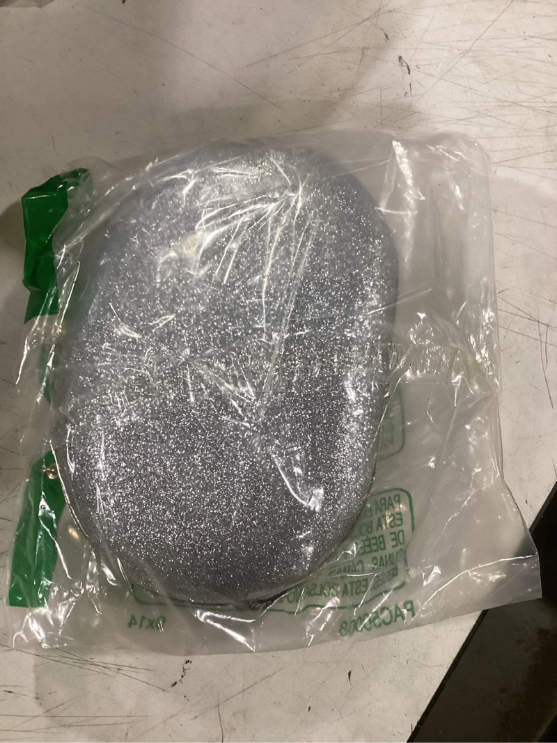 Condition photo showing Good Condition for rhinestone evening clutch purses for women evening weddings,party purses crystal diamond glitter sparkly handbag silver
