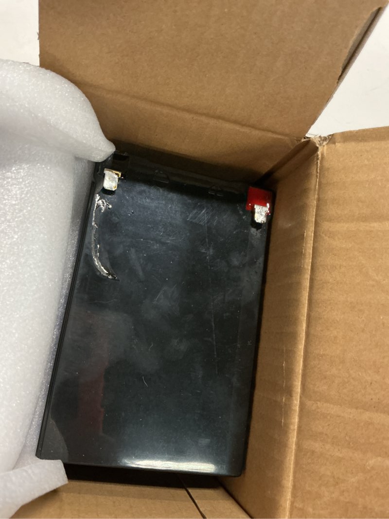 Condition photo showing As Is for DC HOUSE 12V 12Ah LiFePO4 Lithium Battery with 15A BMS, 10 Year Lifespan,10000+ Cycles, for Marine, Ride on Toy, Trolling Motor Fish Finder, Kayak, Power Wheels, Pride Go Go Mobility Scooters